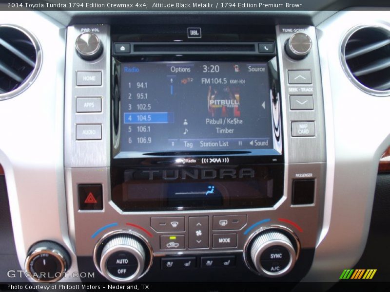 Attitude Black Metallic / 1794 Edition Premium Brown 2014 Toyota Tundra 1794 Edition Crewmax 4x4