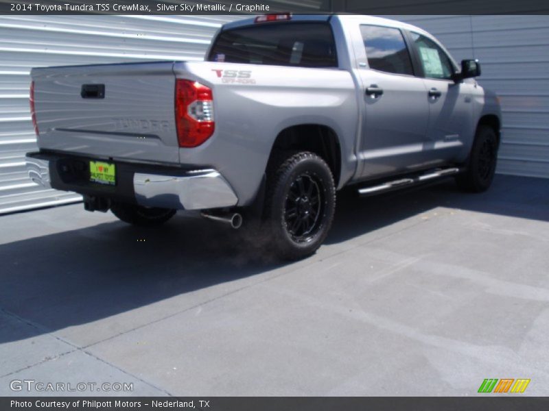 Silver Sky Metallic / Graphite 2014 Toyota Tundra TSS CrewMax