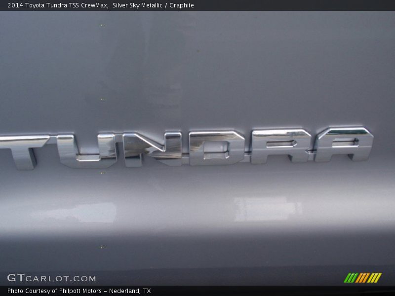 Silver Sky Metallic / Graphite 2014 Toyota Tundra TSS CrewMax