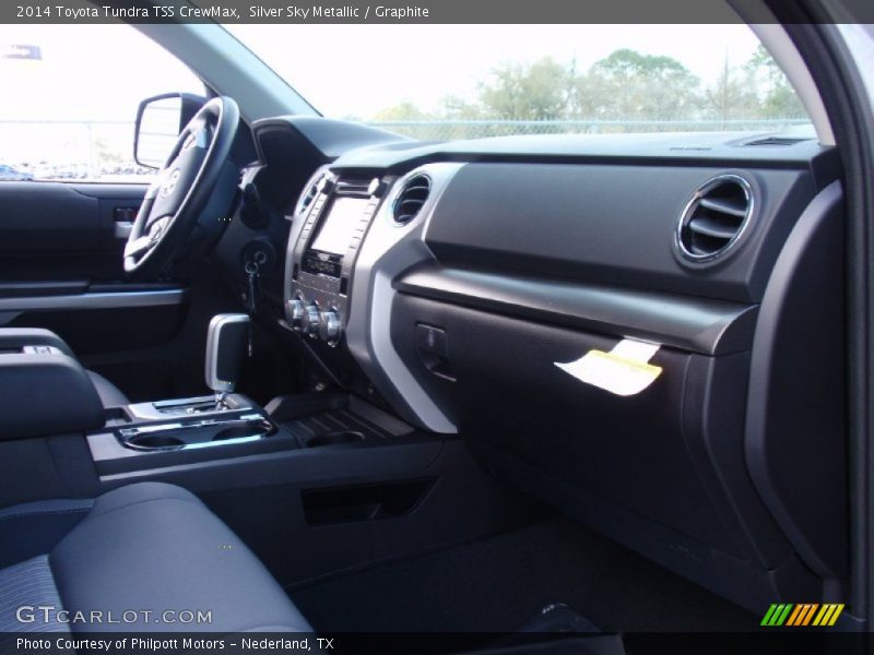 Silver Sky Metallic / Graphite 2014 Toyota Tundra TSS CrewMax
