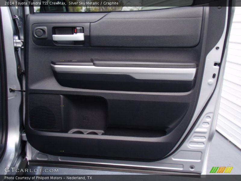 Silver Sky Metallic / Graphite 2014 Toyota Tundra TSS CrewMax