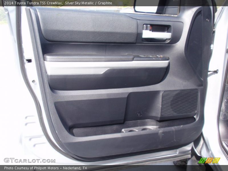 Silver Sky Metallic / Graphite 2014 Toyota Tundra TSS CrewMax