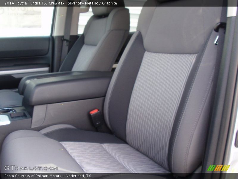 Silver Sky Metallic / Graphite 2014 Toyota Tundra TSS CrewMax