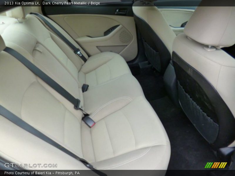 Dark Cherry Pearl Metallic / Beige 2013 Kia Optima LX