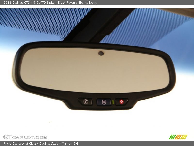 Black Raven / Ebony/Ebony 2012 Cadillac CTS 4 3.6 AWD Sedan