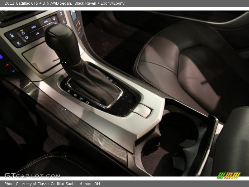 Black Raven / Ebony/Ebony 2012 Cadillac CTS 4 3.6 AWD Sedan