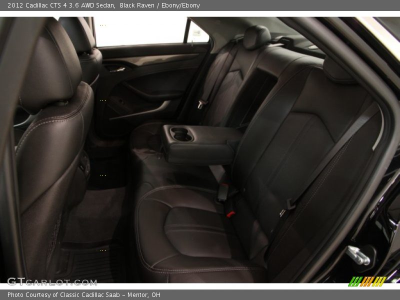 Black Raven / Ebony/Ebony 2012 Cadillac CTS 4 3.6 AWD Sedan