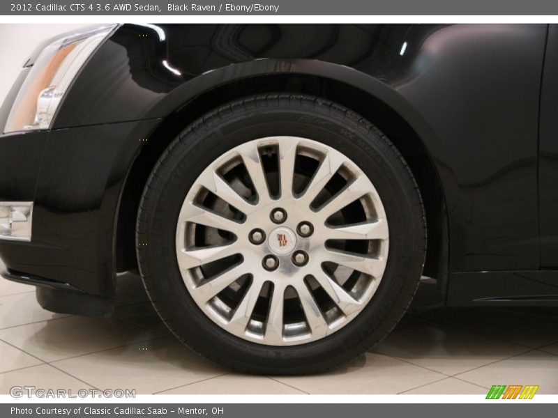 Black Raven / Ebony/Ebony 2012 Cadillac CTS 4 3.6 AWD Sedan