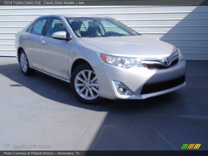 Classic Silver Metallic / Ash 2014 Toyota Camry XLE