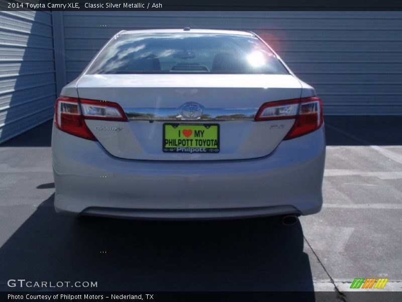 Classic Silver Metallic / Ash 2014 Toyota Camry XLE