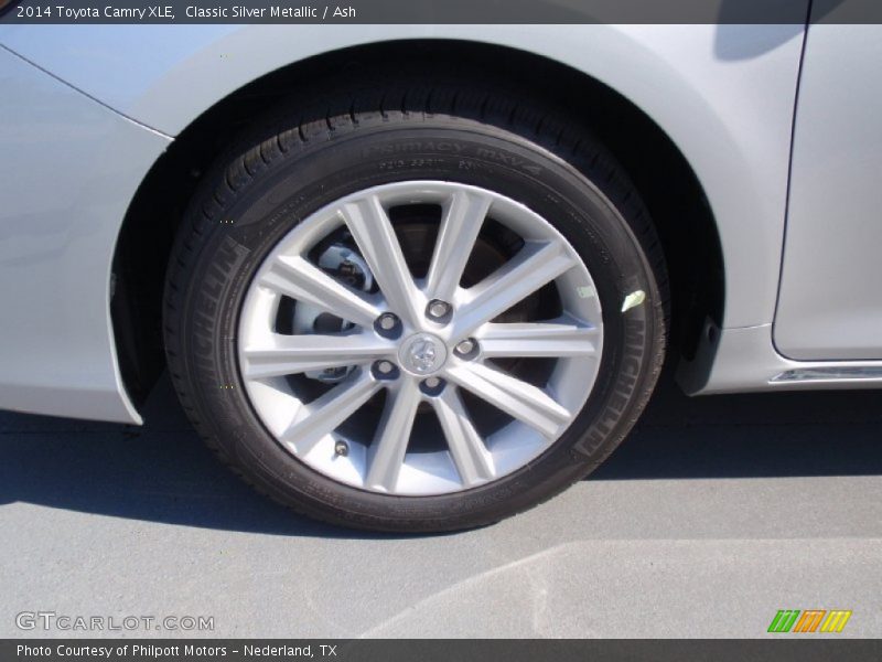 Classic Silver Metallic / Ash 2014 Toyota Camry XLE