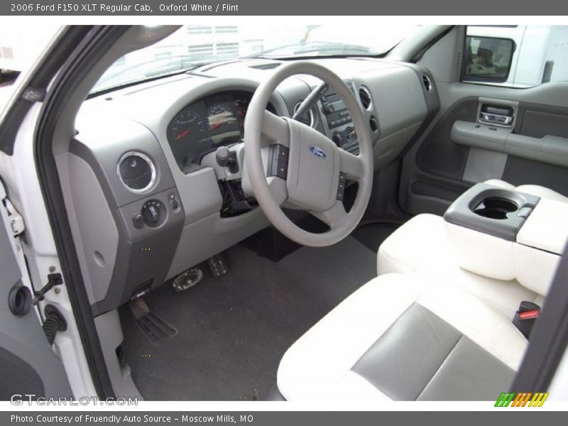 Oxford White / Flint 2006 Ford F150 XLT Regular Cab