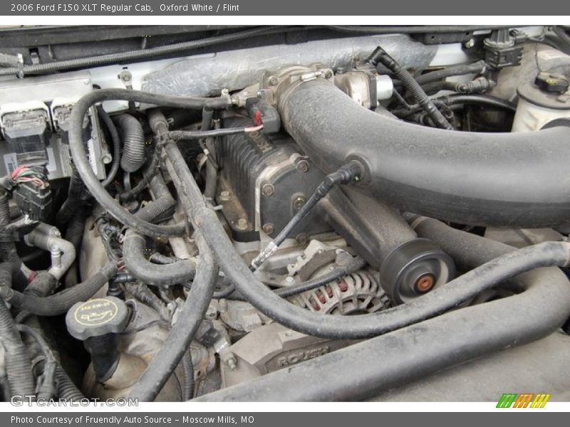 Oxford White / Flint 2006 Ford F150 XLT Regular Cab