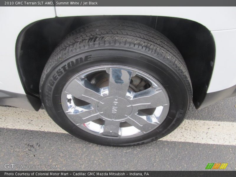Summit White / Jet Black 2010 GMC Terrain SLT AWD