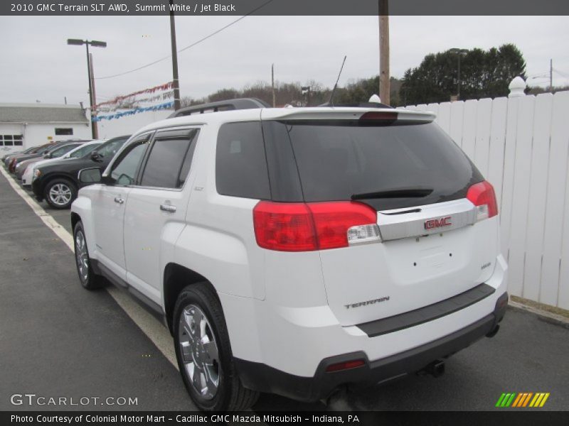 Summit White / Jet Black 2010 GMC Terrain SLT AWD