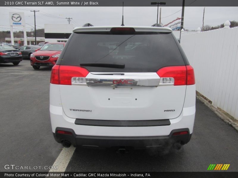 Summit White / Jet Black 2010 GMC Terrain SLT AWD