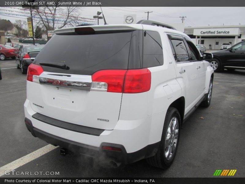 Summit White / Jet Black 2010 GMC Terrain SLT AWD