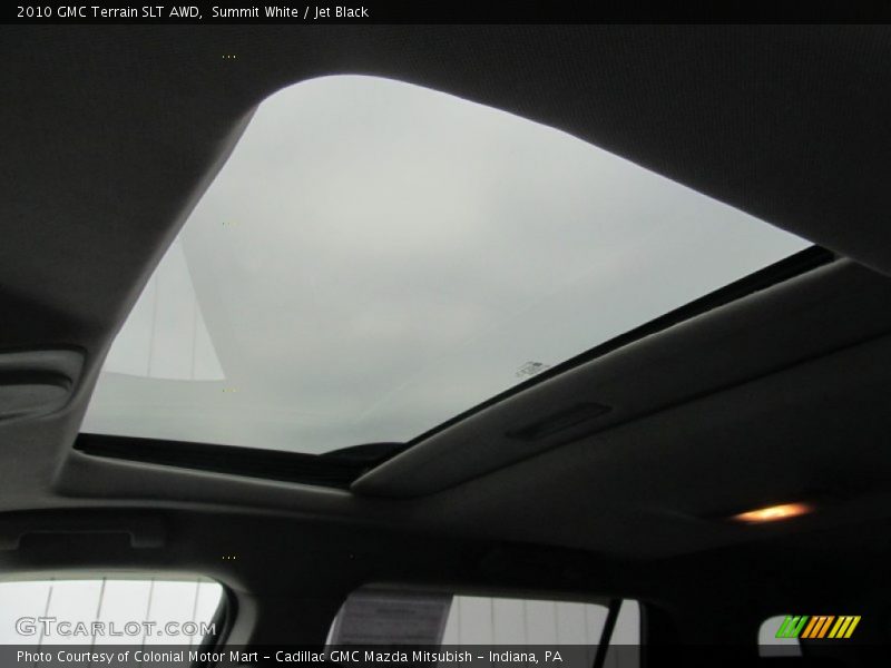 Summit White / Jet Black 2010 GMC Terrain SLT AWD