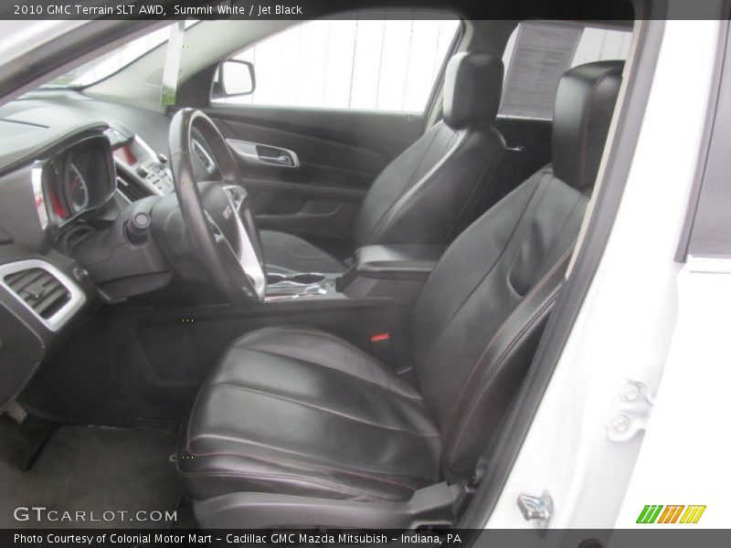 Summit White / Jet Black 2010 GMC Terrain SLT AWD