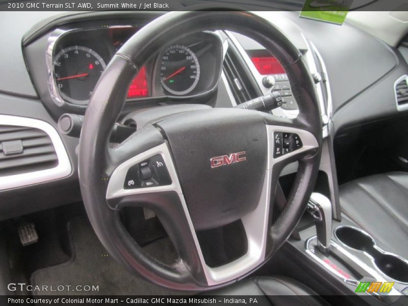 Summit White / Jet Black 2010 GMC Terrain SLT AWD
