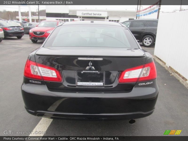 Kalapana Black / Black 2012 Mitsubishi Galant SE