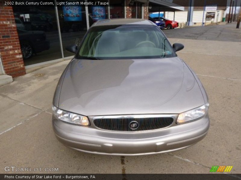 Light Sandrift Metallic / Taupe 2002 Buick Century Custom