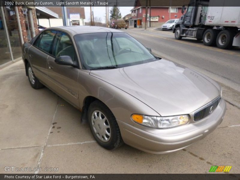 Light Sandrift Metallic / Taupe 2002 Buick Century Custom