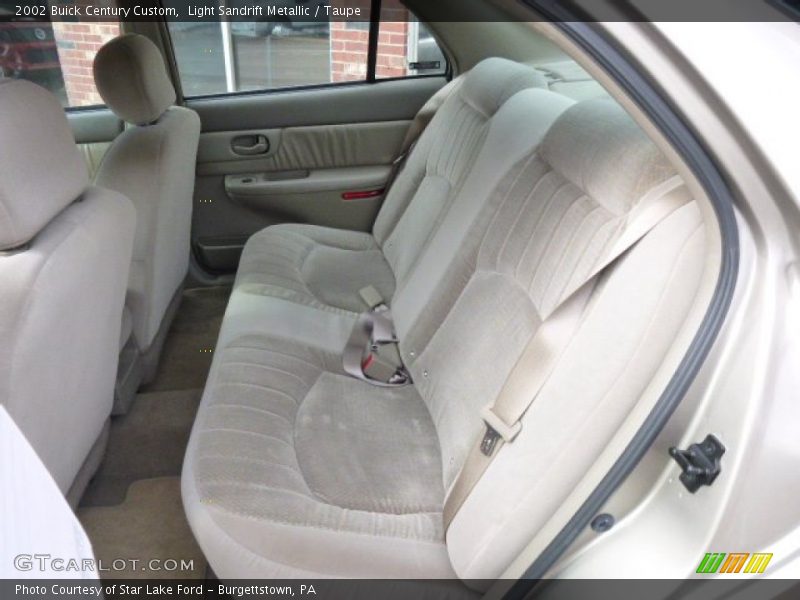 Light Sandrift Metallic / Taupe 2002 Buick Century Custom