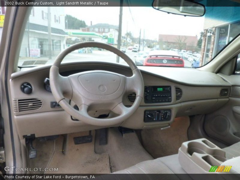 Light Sandrift Metallic / Taupe 2002 Buick Century Custom