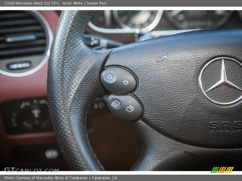 Controls of 2008 CLS 550