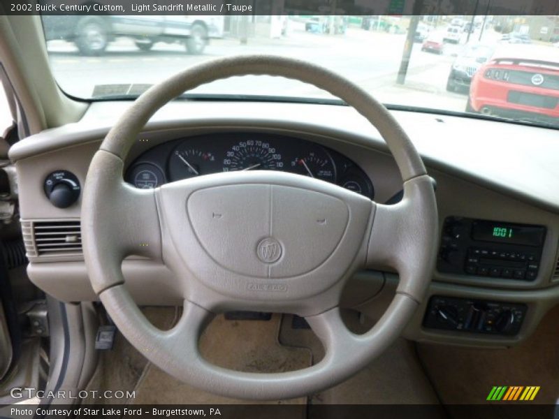 Light Sandrift Metallic / Taupe 2002 Buick Century Custom