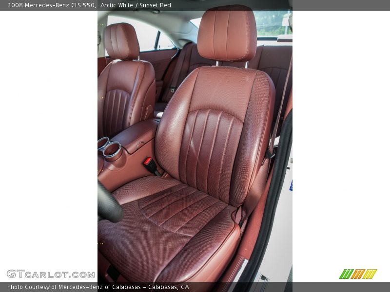 Front Seat of 2008 CLS 550