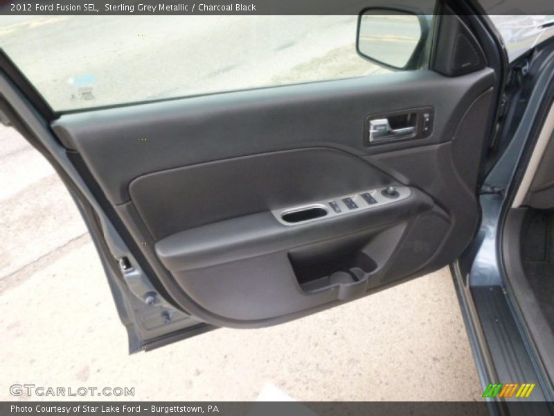 Sterling Grey Metallic / Charcoal Black 2012 Ford Fusion SEL