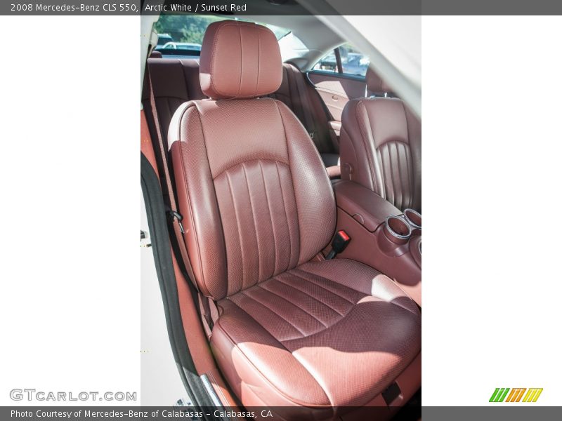 Front Seat of 2008 CLS 550