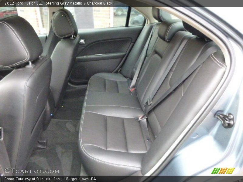 Sterling Grey Metallic / Charcoal Black 2012 Ford Fusion SEL