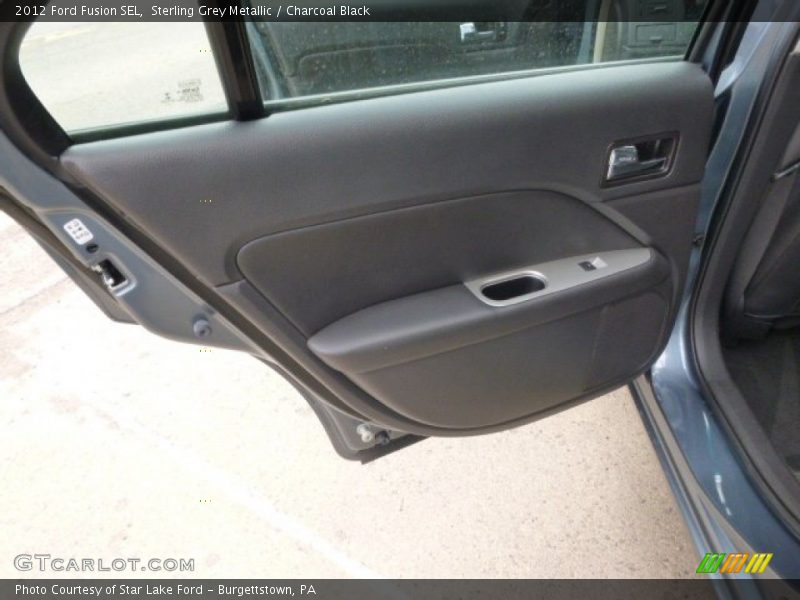 Sterling Grey Metallic / Charcoal Black 2012 Ford Fusion SEL