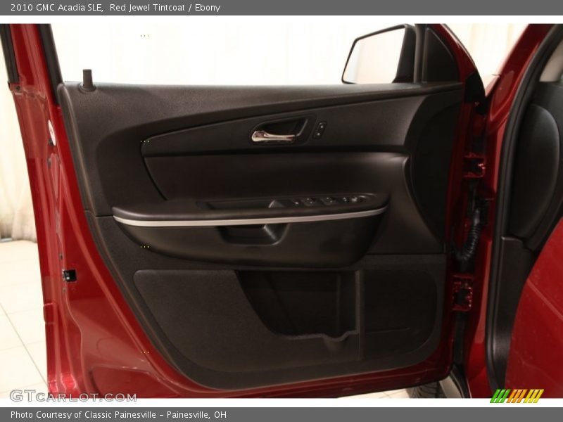 Red Jewel Tintcoat / Ebony 2010 GMC Acadia SLE