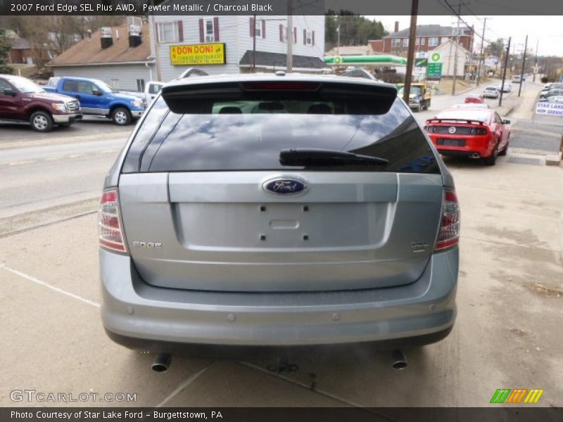 Pewter Metallic / Charcoal Black 2007 Ford Edge SEL Plus AWD