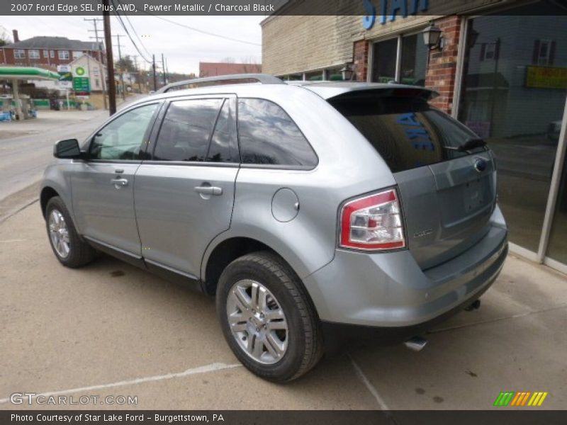 Pewter Metallic / Charcoal Black 2007 Ford Edge SEL Plus AWD