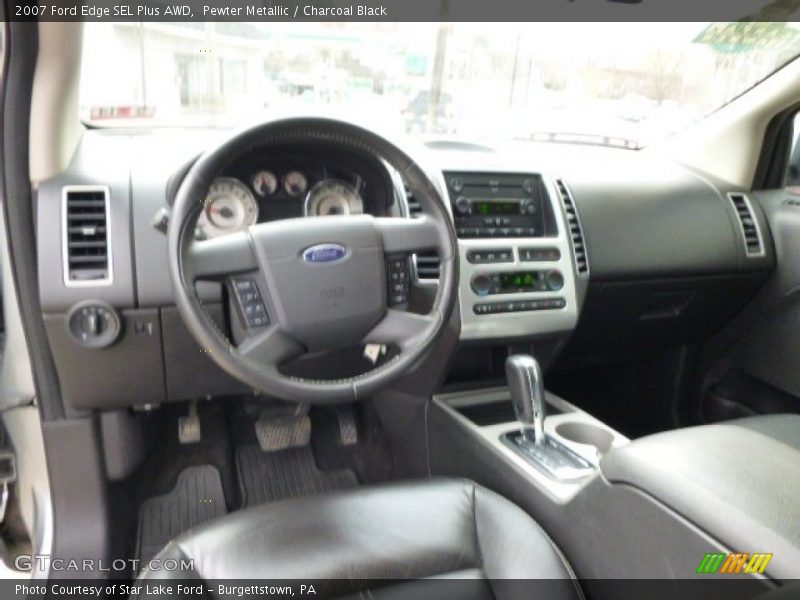 Pewter Metallic / Charcoal Black 2007 Ford Edge SEL Plus AWD
