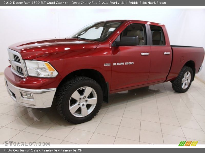 Front 3/4 View of 2012 Ram 1500 SLT Quad Cab 4x4
