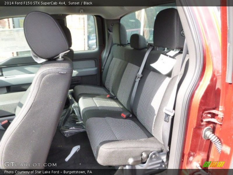 Sunset / Black 2014 Ford F150 STX SuperCab 4x4