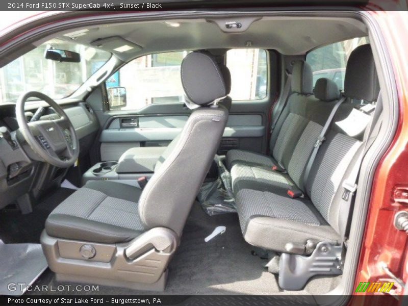 Sunset / Black 2014 Ford F150 STX SuperCab 4x4