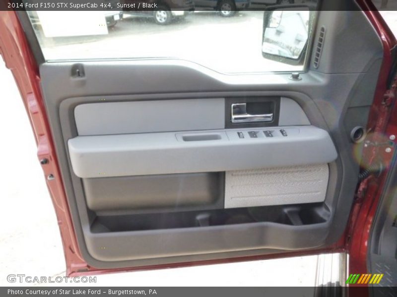 Sunset / Black 2014 Ford F150 STX SuperCab 4x4