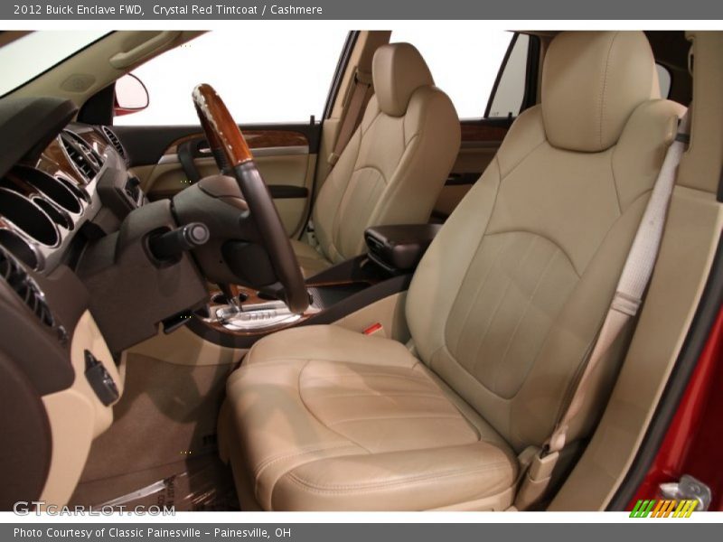 Crystal Red Tintcoat / Cashmere 2012 Buick Enclave FWD