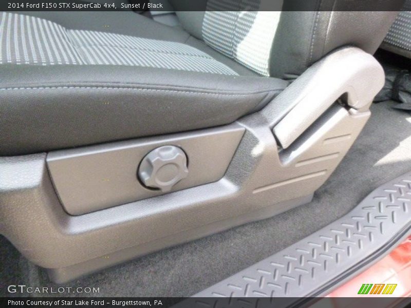Sunset / Black 2014 Ford F150 STX SuperCab 4x4