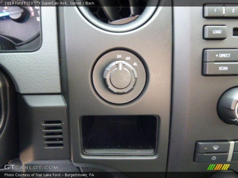 Sunset / Black 2014 Ford F150 STX SuperCab 4x4