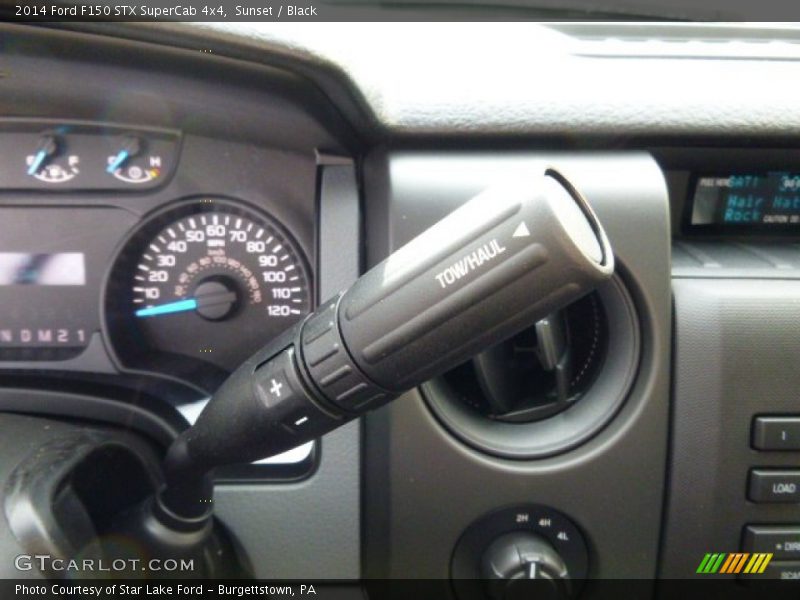 Sunset / Black 2014 Ford F150 STX SuperCab 4x4