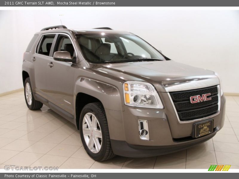 Mocha Steel Metallic / Brownstone 2011 GMC Terrain SLT AWD