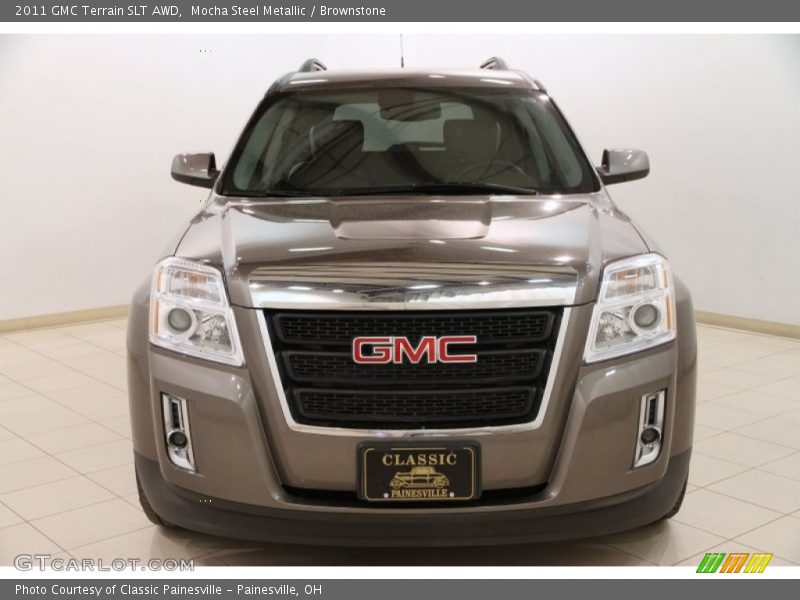 Mocha Steel Metallic / Brownstone 2011 GMC Terrain SLT AWD